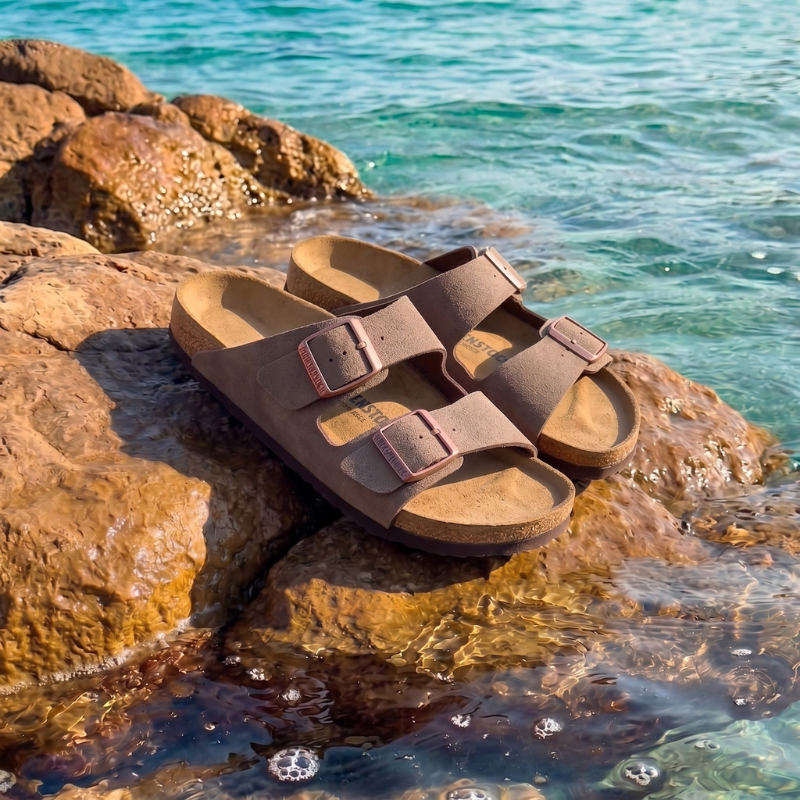 Two-Strap Recovery Slide Sandals - Arizona