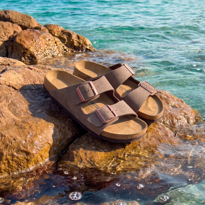 Two-Strap Recovery Slide Sandals - Arizona
