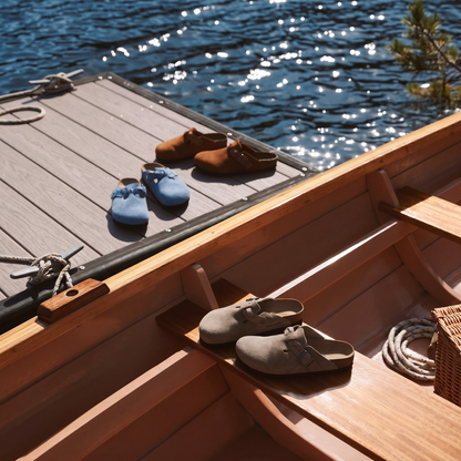 Boston Soft Footbed Suede Clogs