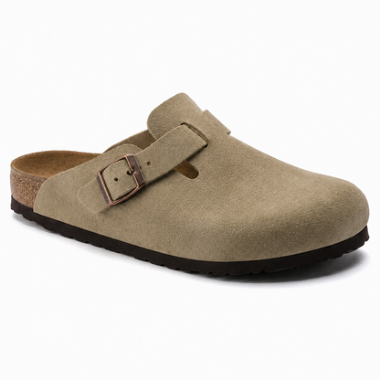 Boston Soft Footbed Suede Clogs