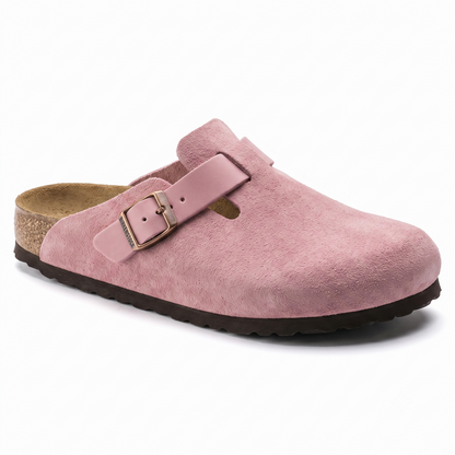 Boston Soft Footbed Suede Clogs