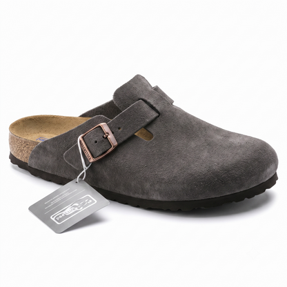 Boston Soft Footbed Suede Clogs