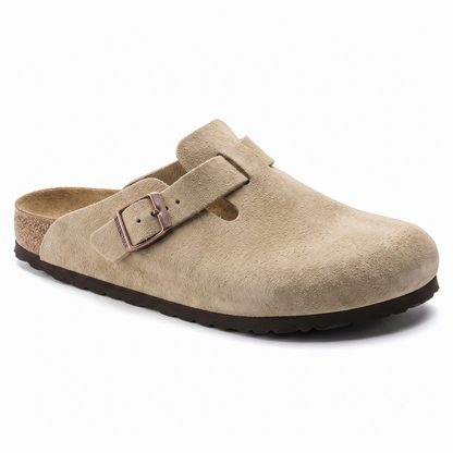 Boston Soft Footbed Suede Clogs